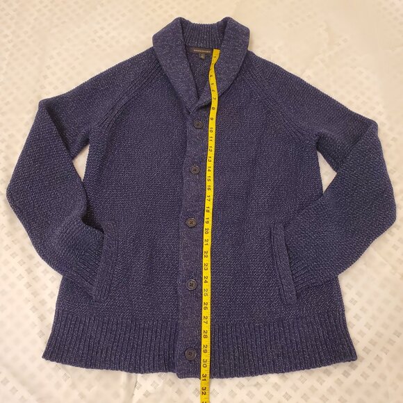 Banana Republic Men's 5-Button Shawl Cardigan Merino Wool-Blend - XL TALL - Picture 10 of 15